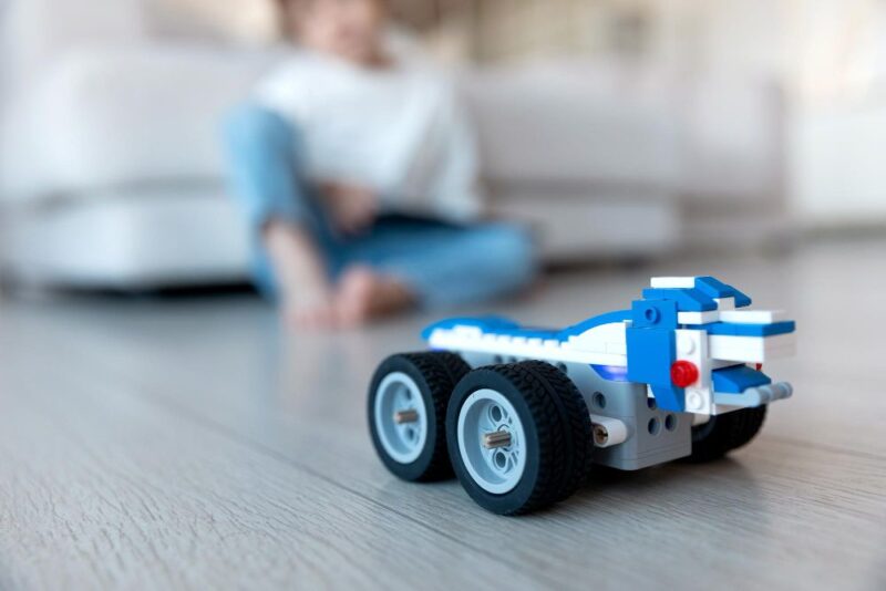 exibir seus carros de LEGO