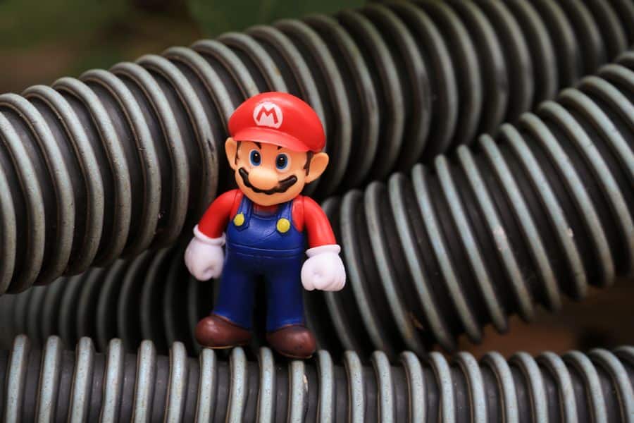 Figura de brinquedo Super Mario